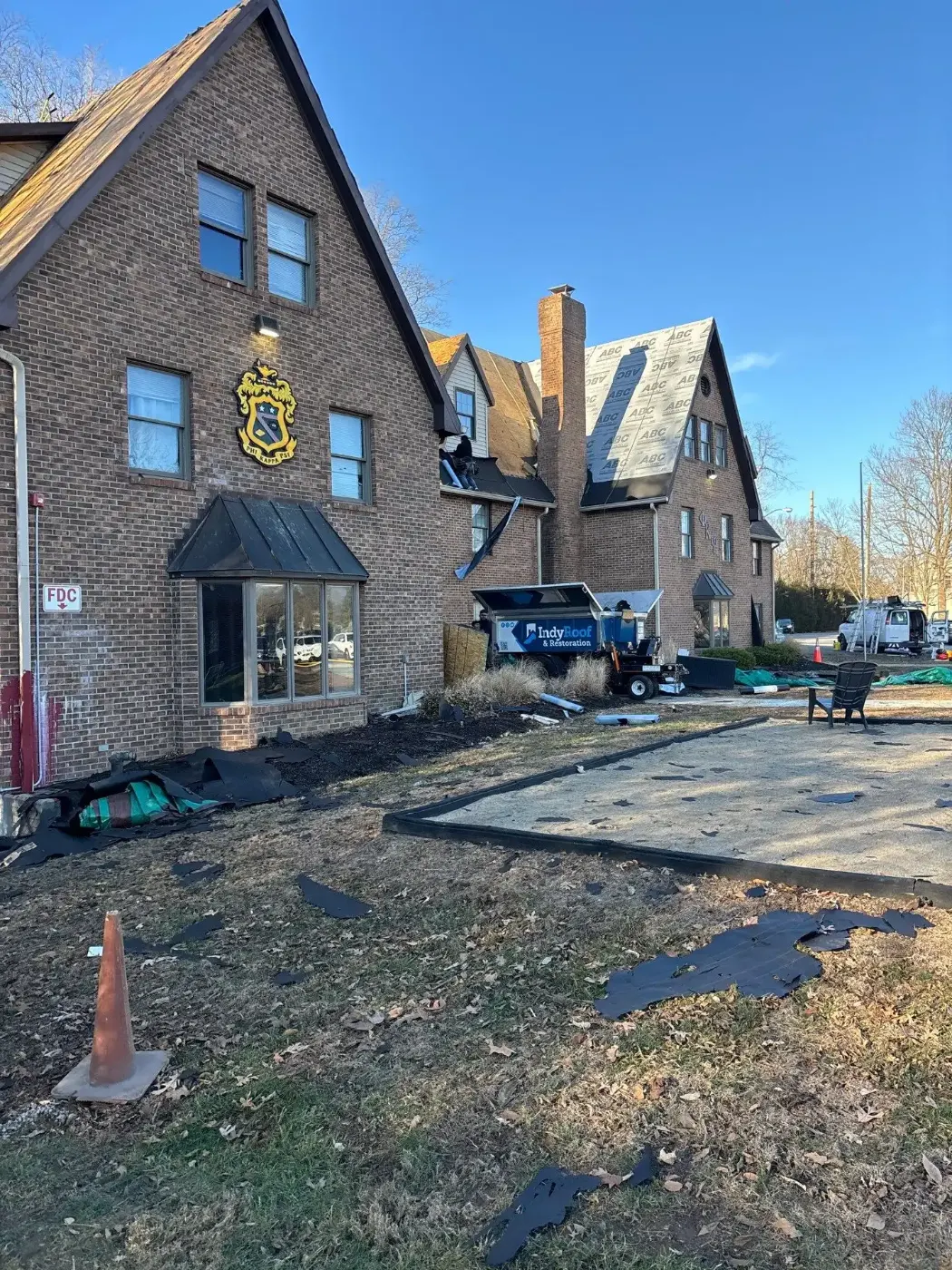 Membrane repair completed in Beech Grove