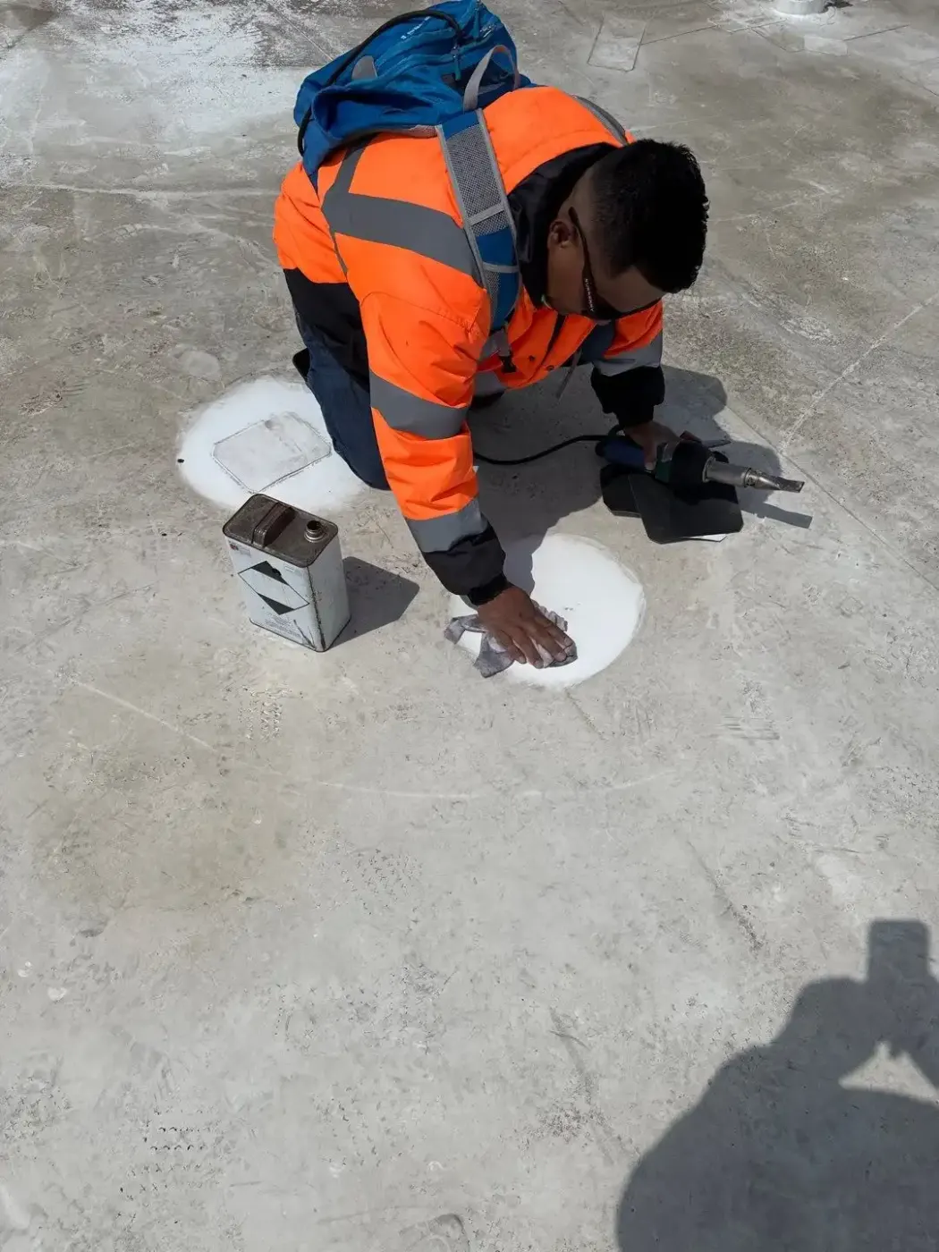 Commercial roof inspection documented in Beech Grove